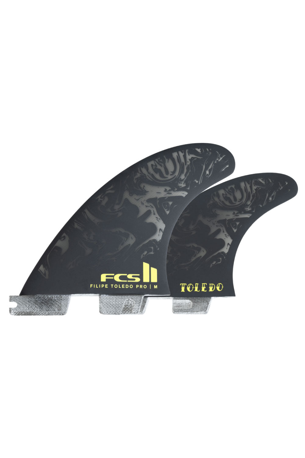 FCS 2 Filipe Toledo FT PG Thruster Fin Set