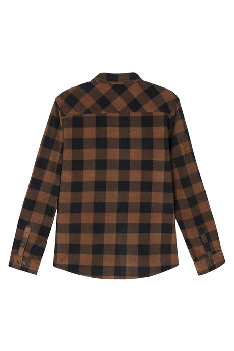 O'Neill Glacier Plaid Superfleece Flannel Shirt