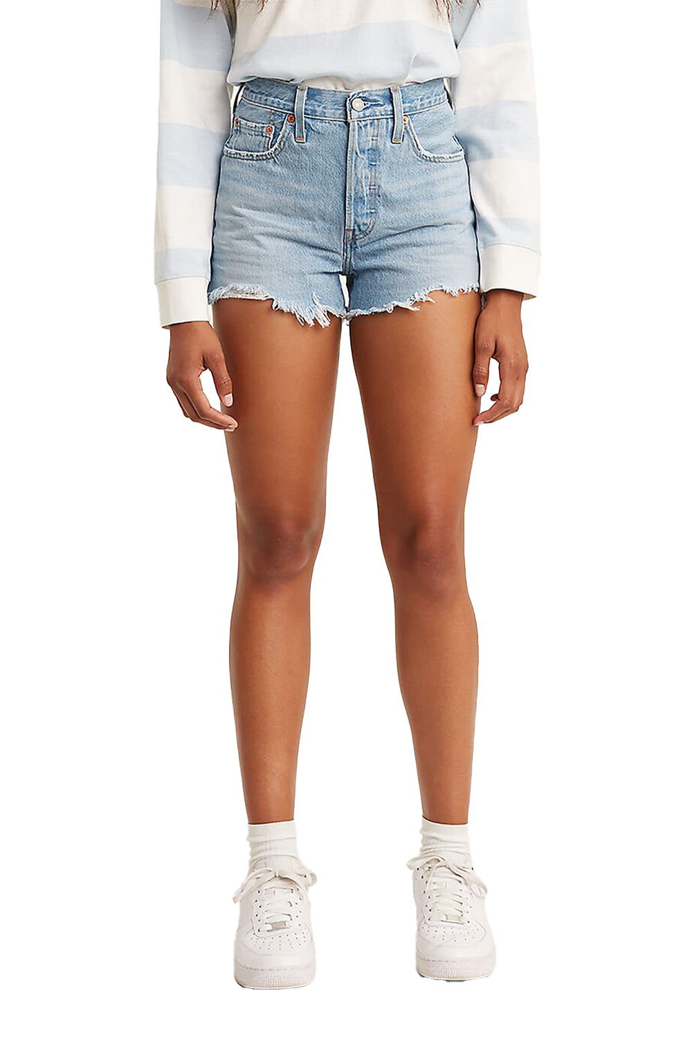 Levis Womens 501 Original High Rise Shorts