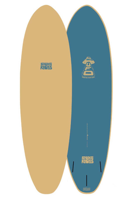 Spooked Kooks 2.0 UFO Softboard - Comes With Fins