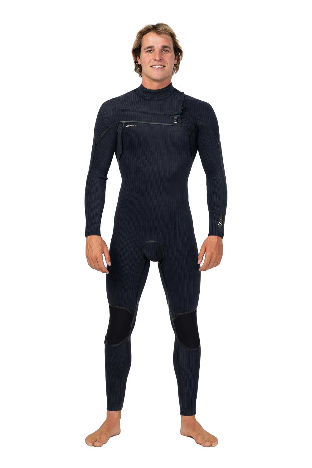 O'Neill Mens HyperX Chest Zip Stitchless Limited Edition Steamer 3/2mm