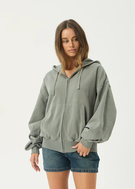 Afends Genesis Boxy Zip Hood