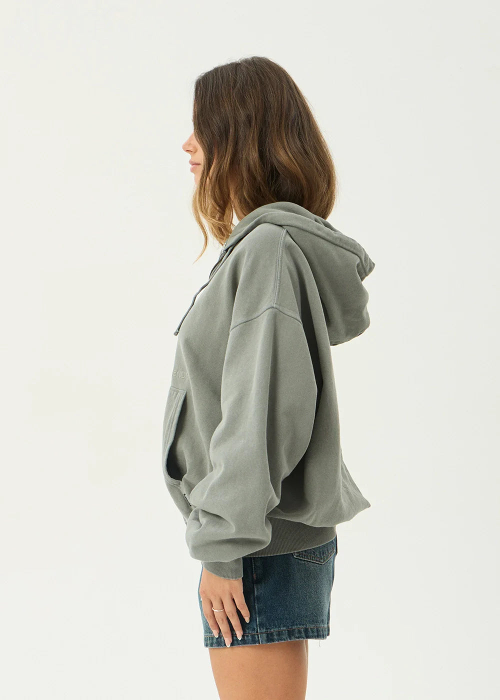 Afends Genesis Boxy Zip Hood