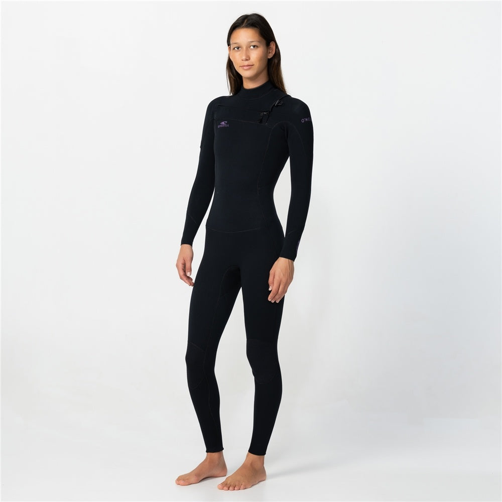 O'Neill Womens Reactor 2 GBS Chest Zip 3/2mm Steamer