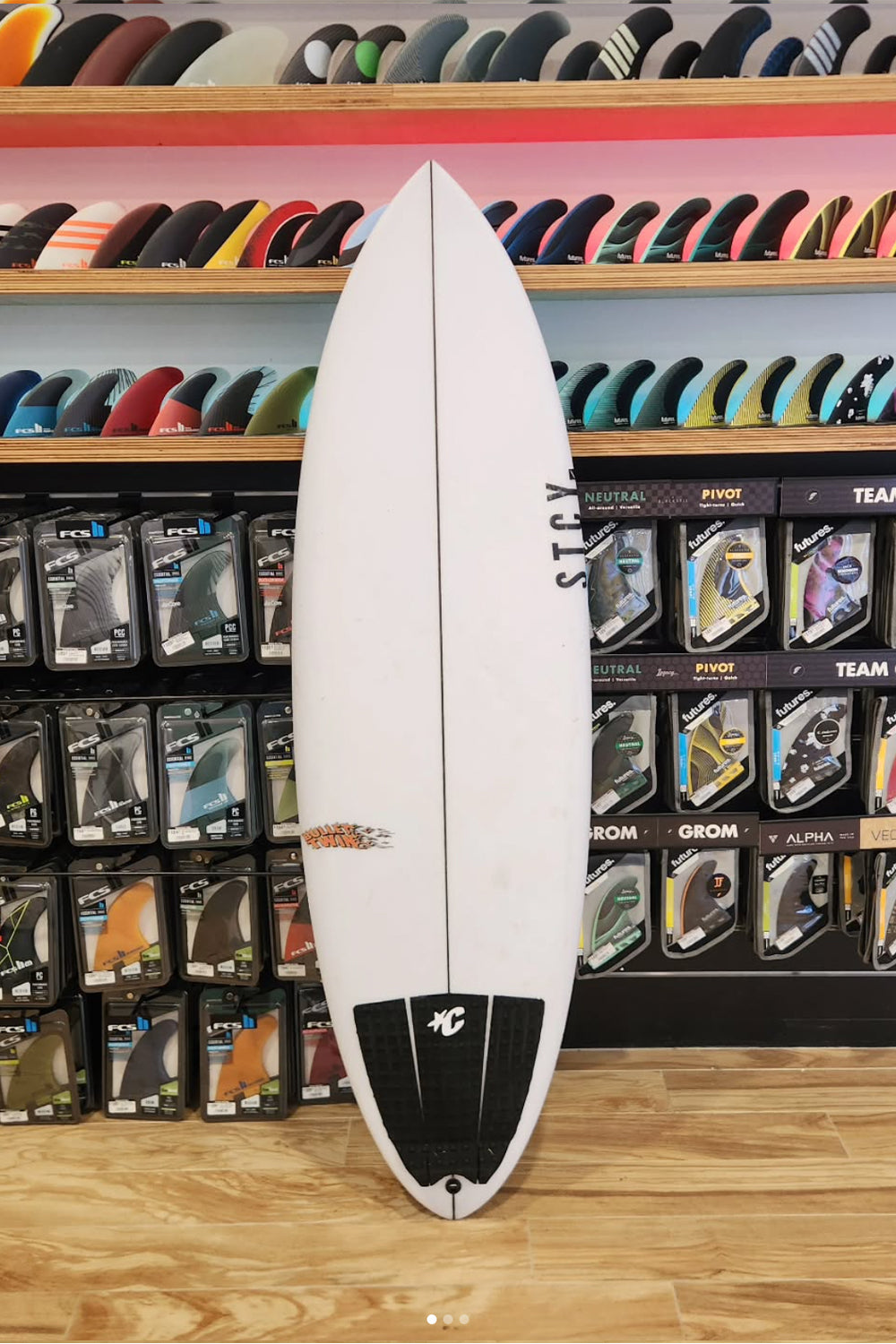 5'7 Stacey Bullet Twin #6678 - Used Surfboard
