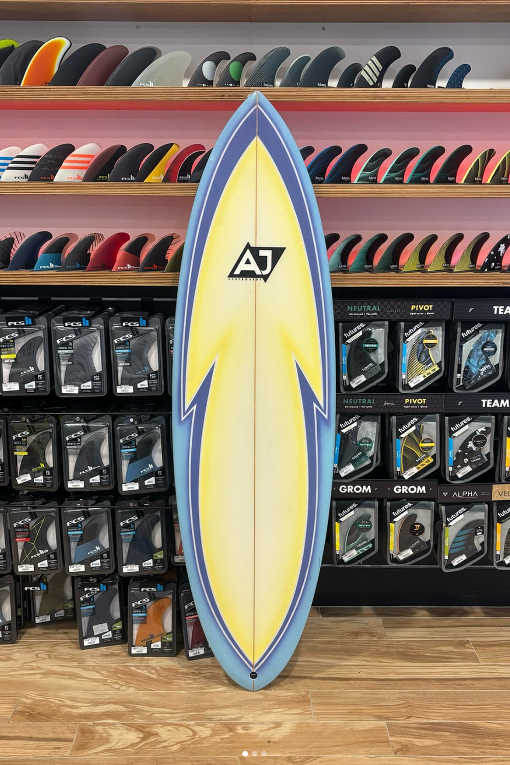 6'0 AJ Single Fin #6708 - Used Surfboard