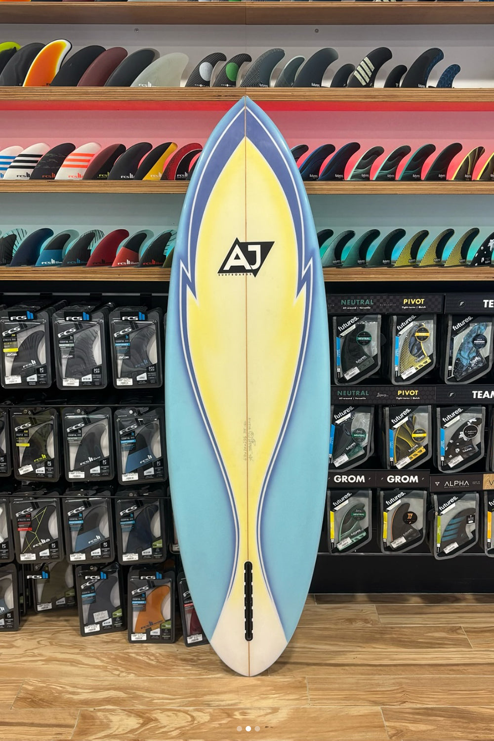 6'0 AJ Single Fin #6708 - Used Surfboard