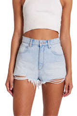 Abrand Womens High Relaxed Short -  Rosanna Rip