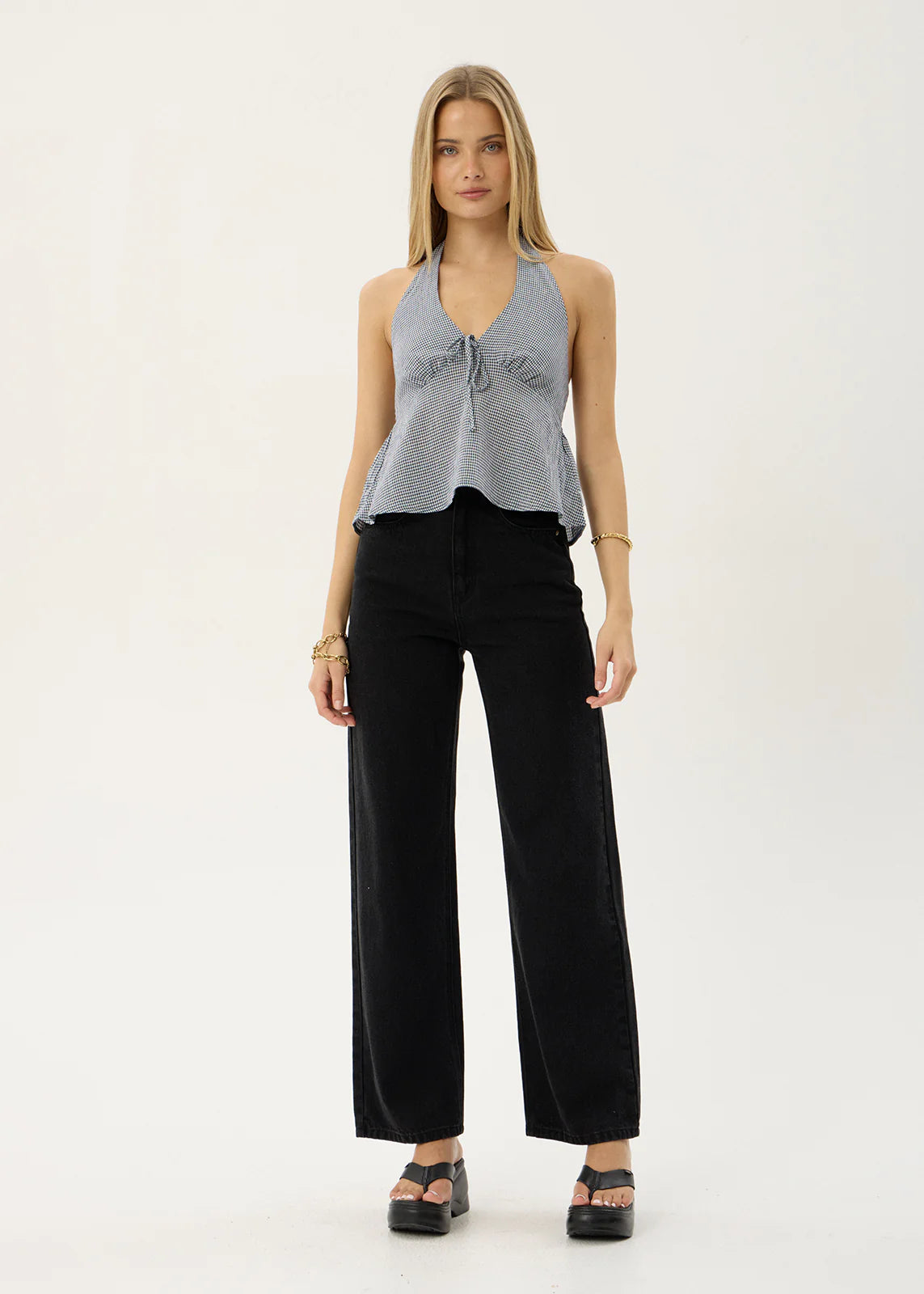 Afends Delfina Halter Top