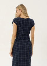 Afends Darcy Seersucker Top
