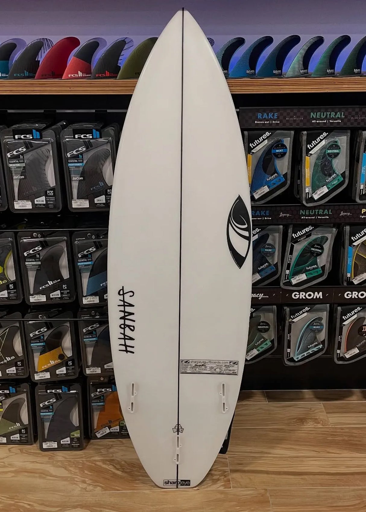 5'0 Sharpeye Inferno 72 Youth Stringered Epoxy #7740 - Used Surfboard