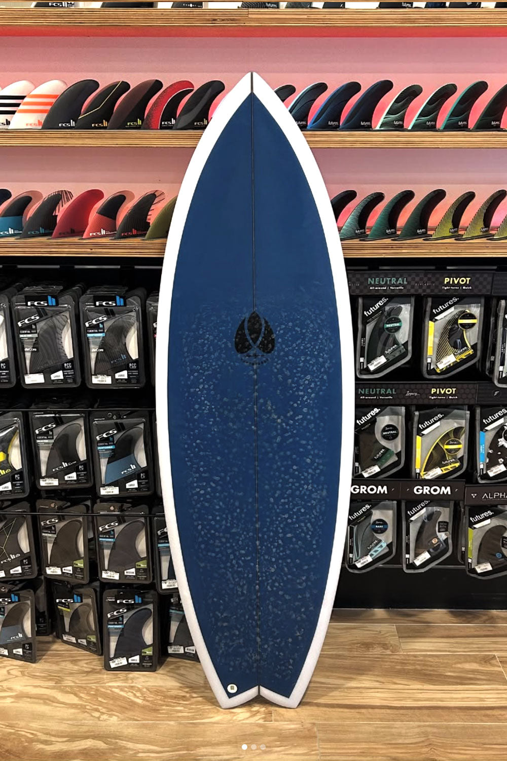 5'6 Jye Byrnes Quad Fish #7830 - Used Surfboard