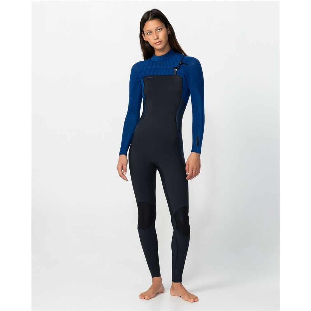 O'Neill Womens Hyperfreak Chest Zip Full 3/2+ Steamer