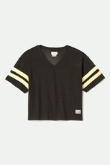 Brixton Womens Varsity Football Mesh T-Shirt