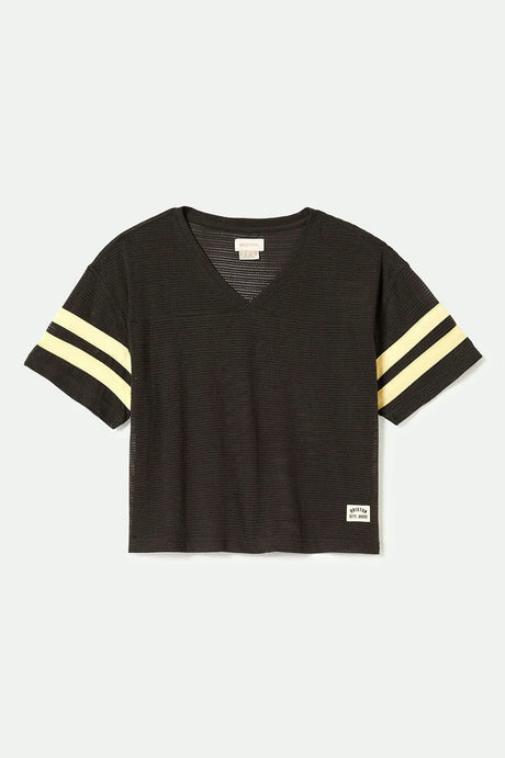Brixton Womens Varsity Football Mesh T-Shirt