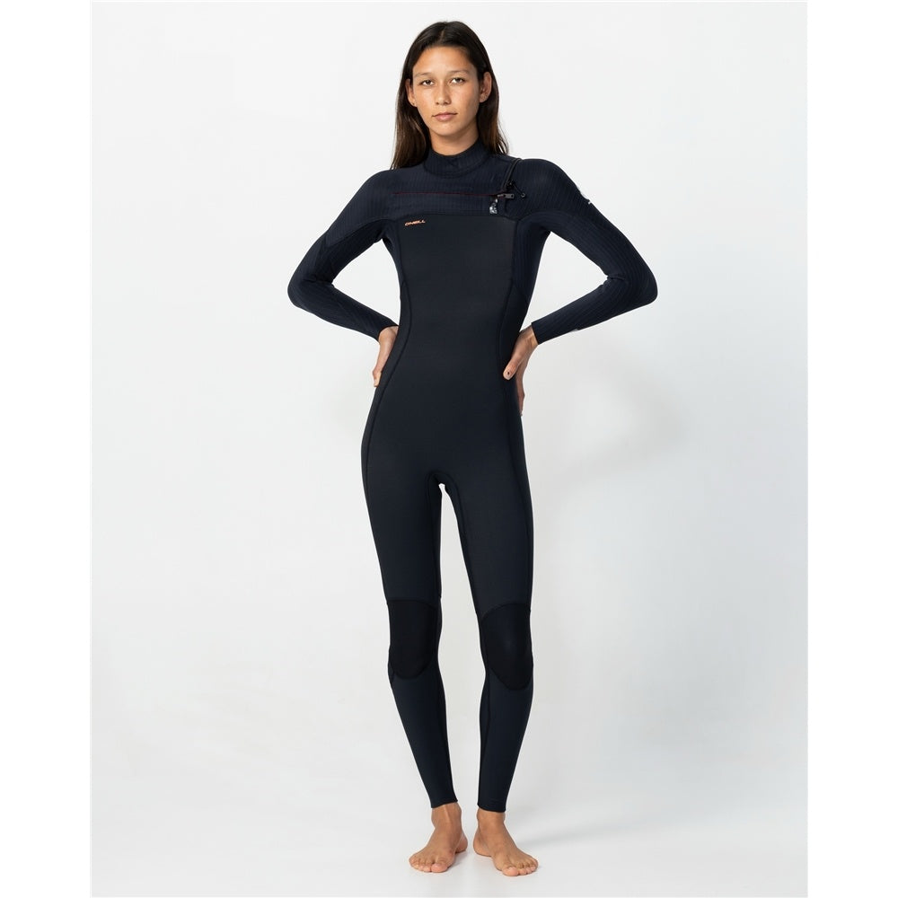 O'Neill Womens HyperFire 3/2mm Chest Zip Steamer
