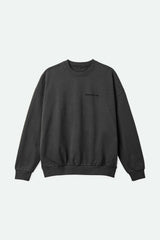 Brixton Embroidered Heavyweight Oversized Crew