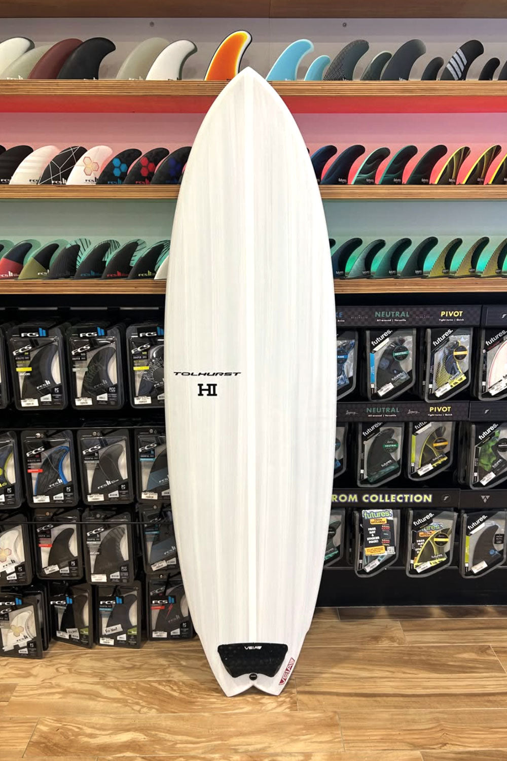 6'0 Tolhurst HIBT 3+3 Thunderbolt #8143 - Used Surfboard