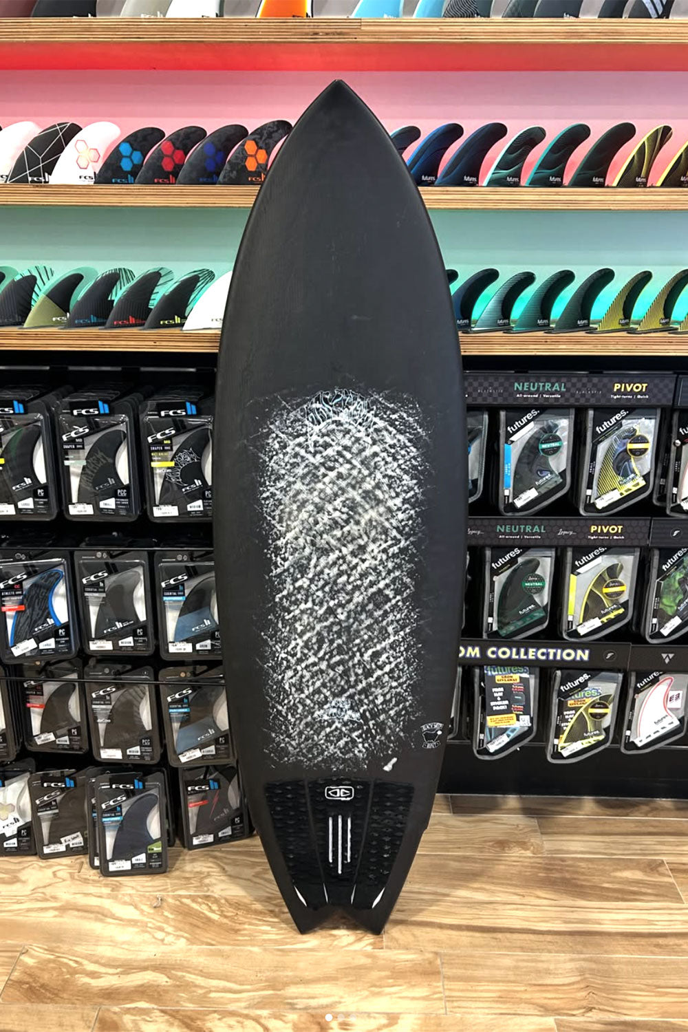 5’7 Lost Pisces Black Sheep #8168 - Used Surfboard