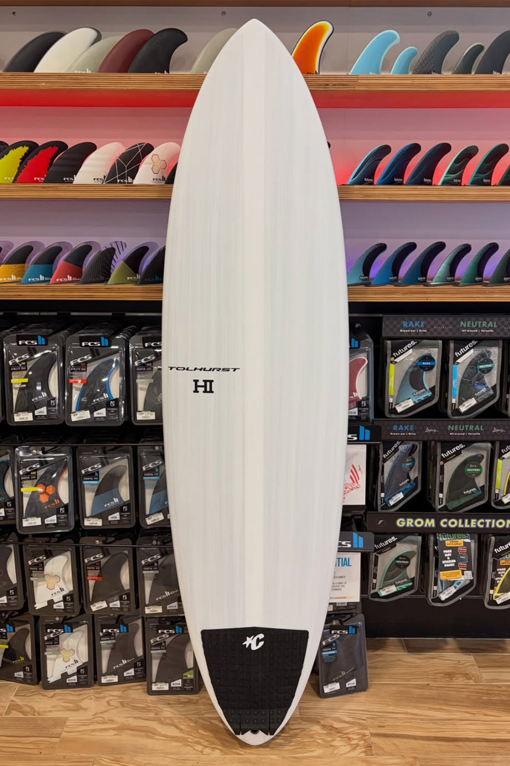 6'4 Tolhurst Thunderbolt Hi Mid 6 - Fins Included  #8186 - Used Surfboard