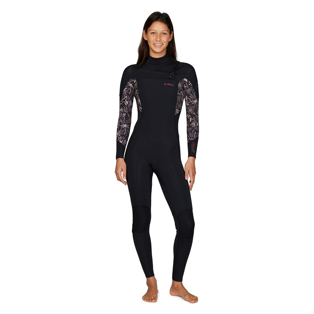 O'Neill Womens Bahia Chest Zip Full 3/2mm Steamer
