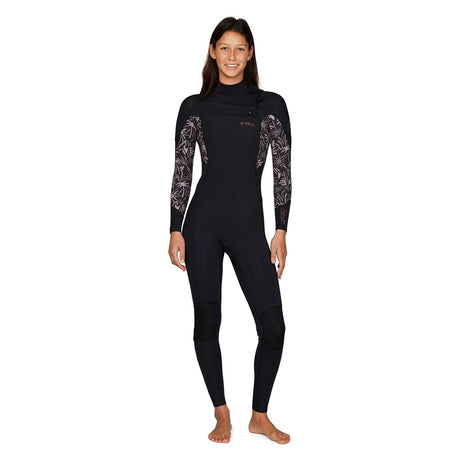 O'Neill Womens Bahia Chest Zip Full 3/2mm Steamer