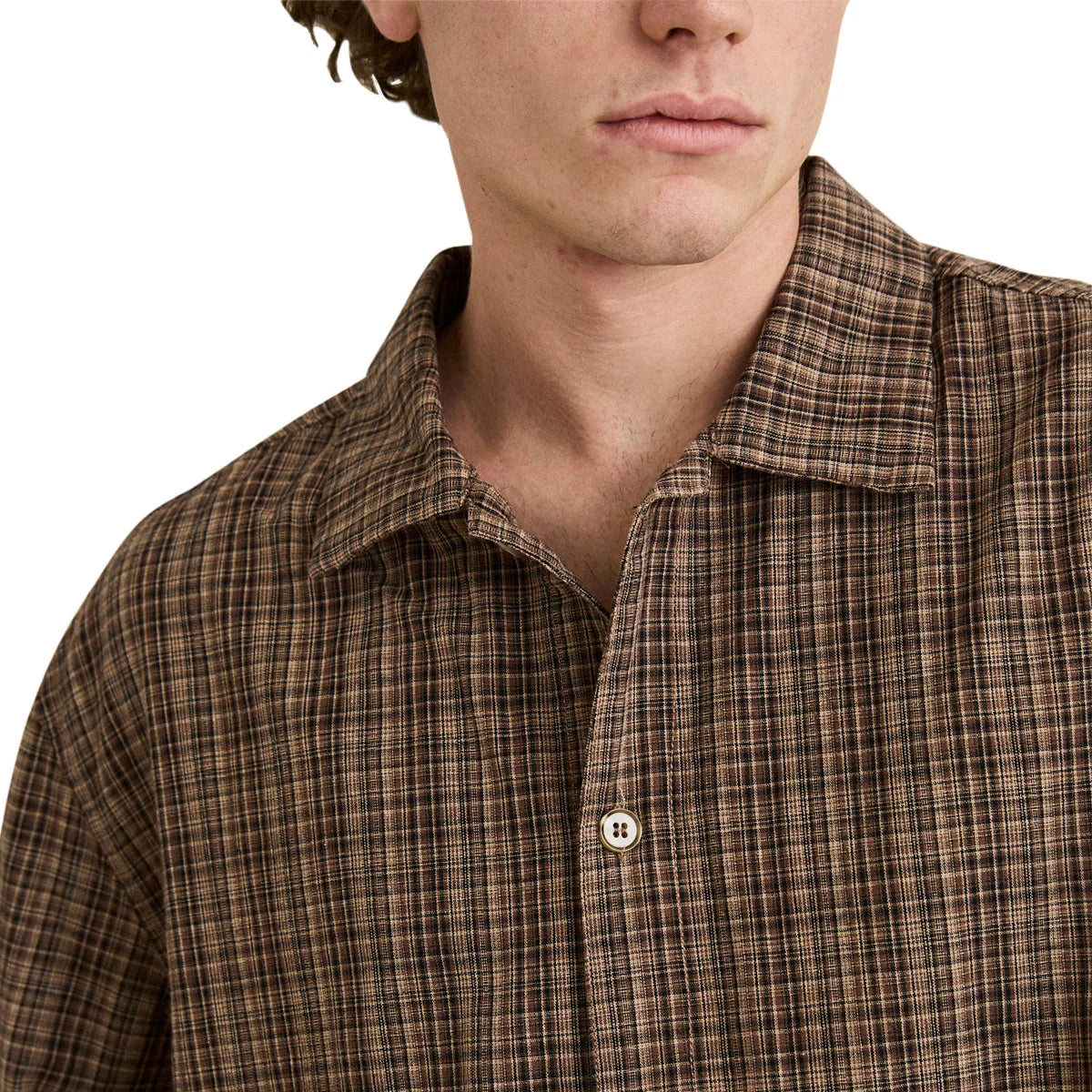 Rhythm Relaxed Brady Check Short Sleeve Shirt