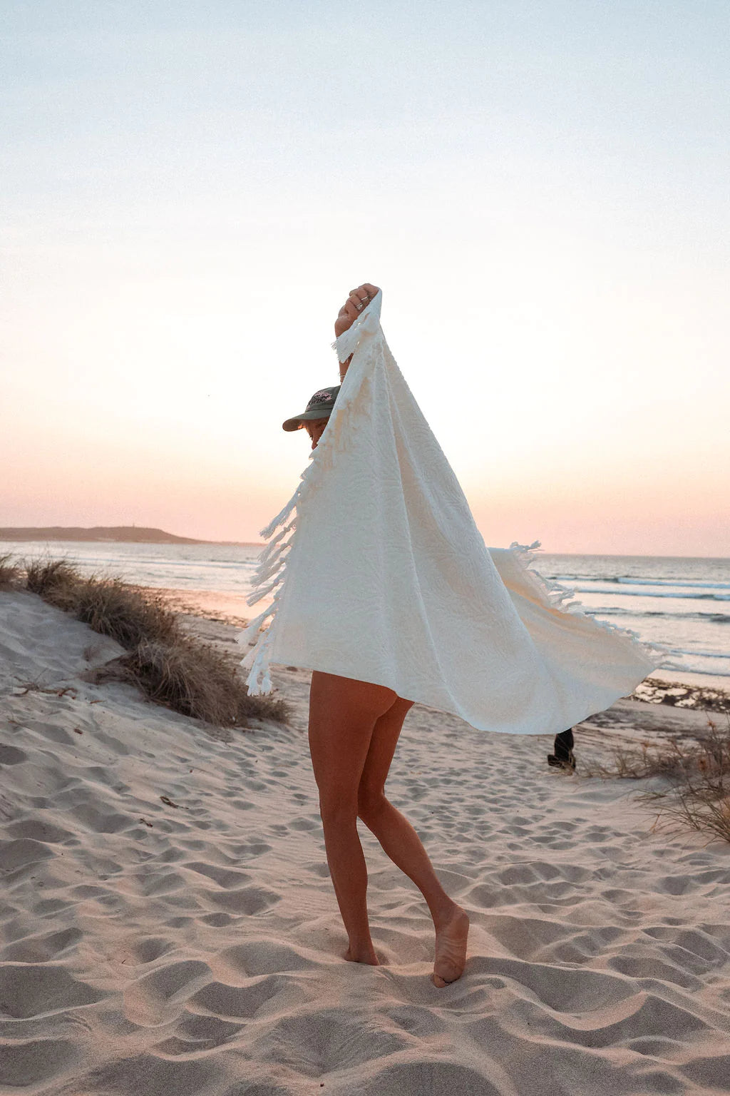 Salty Shadows Traveller Cotton Terry Towel