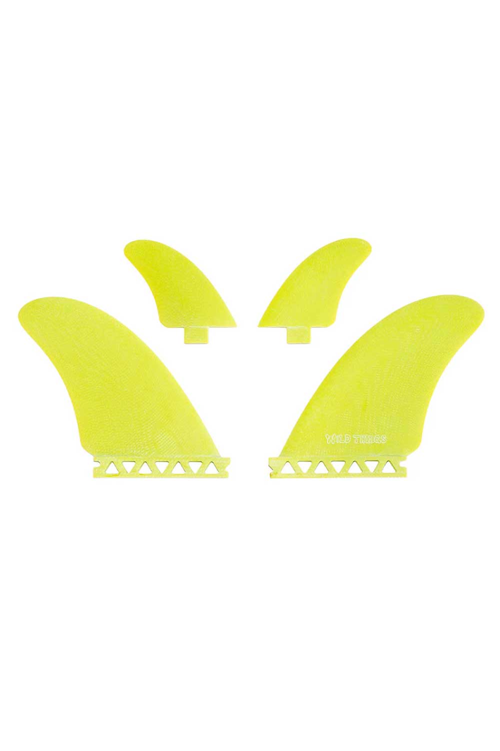 Wild Things Dart Twinzer Fin 2+2 Set (Futures Compatible)