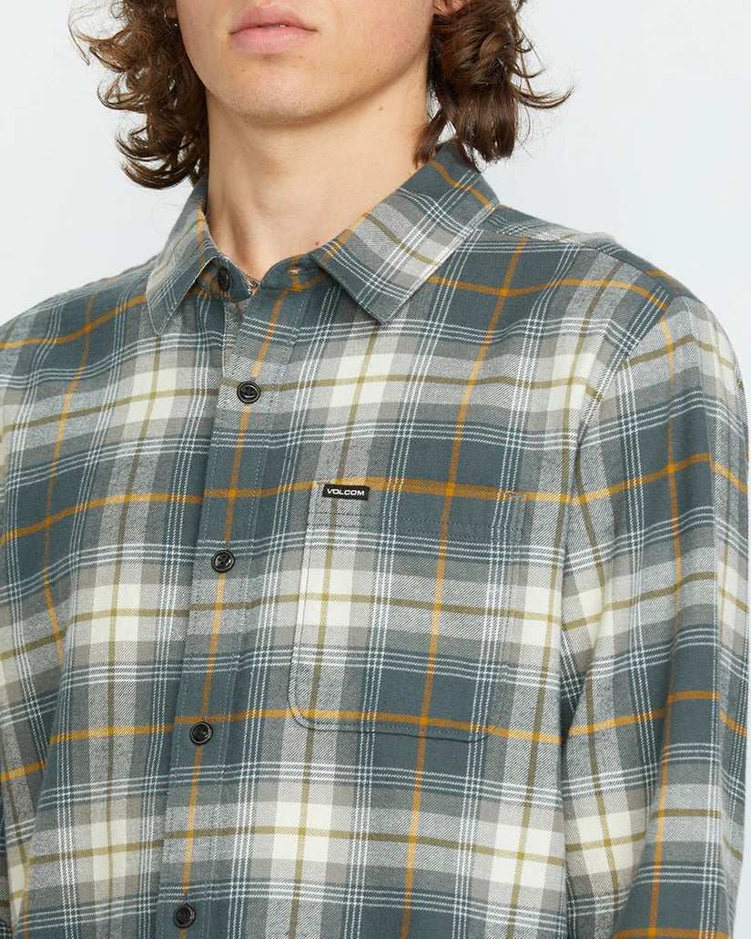 Volcom Caden Plaid Long Sleeve Shirt