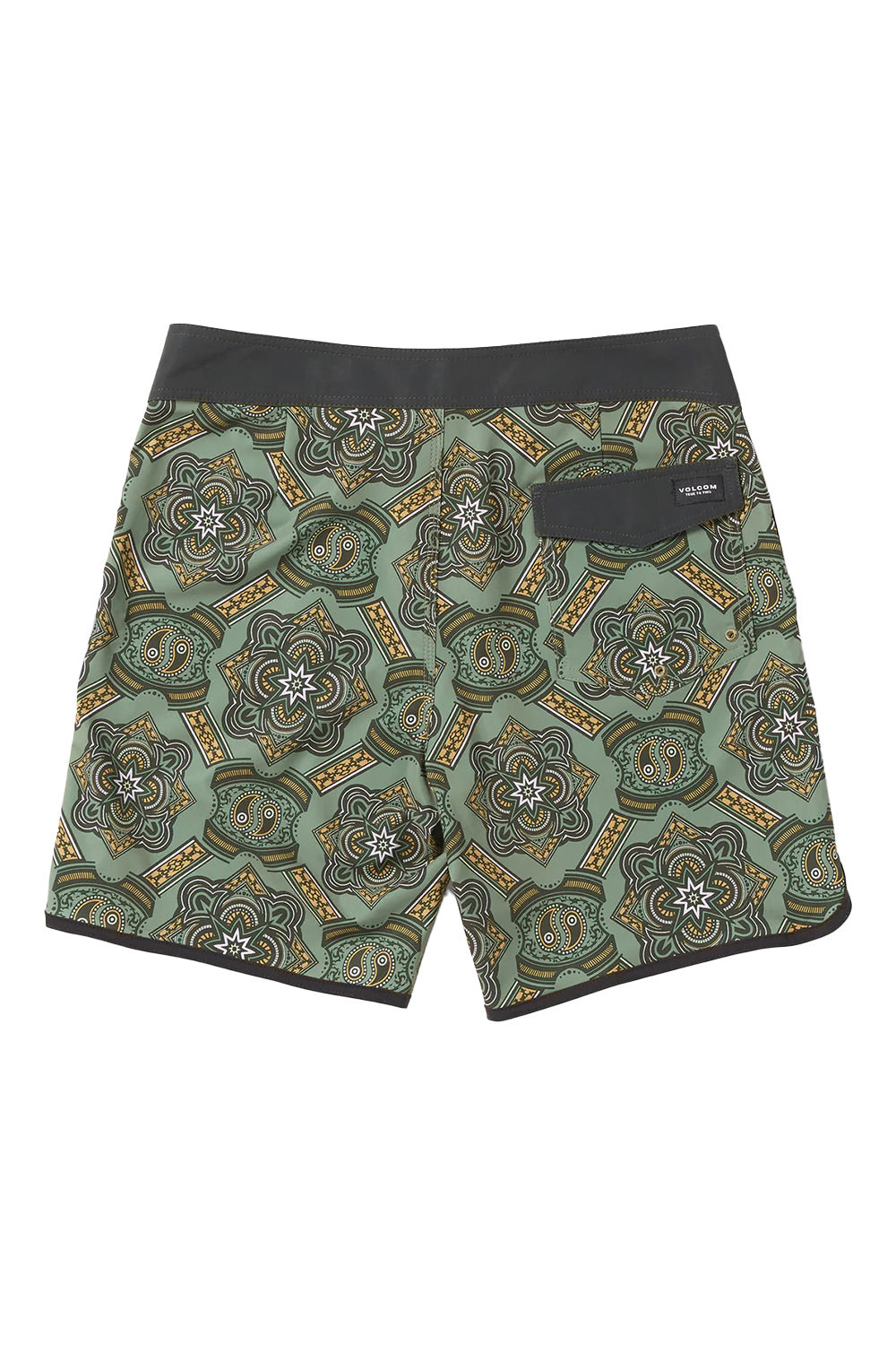Volcom Mens Mod Tech Magic Scallop 18" Boardshorts