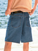 Volcom Mens Billow Denim Shorts