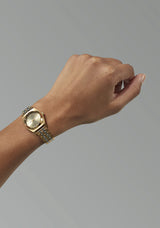 Nixon Small Time Teller - Lt Gold/Silver/Vintage White