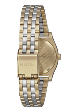 Nixon Small Time Teller - Lt Gold/Silver/Vintage White