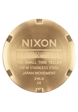 Nixon Small Time Teller - Lt Gold/Silver/Vintage White