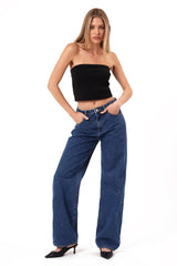 Abrand Womens 95 Mid Baggy Jeans - Bella