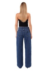 Abrand Womens 95 Mid Baggy Jeans - Bella