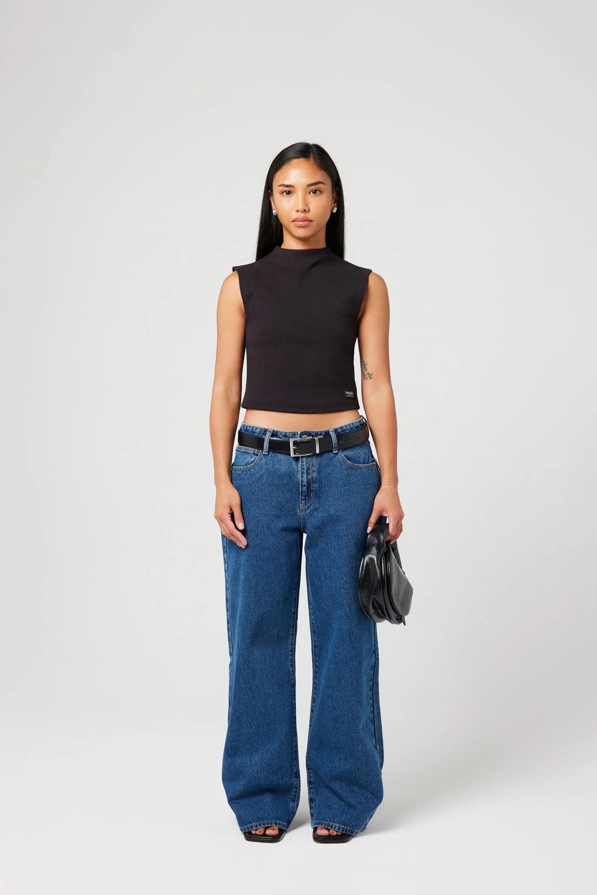 Abrand Jeans 95 Mid Baggy Petite Jeans - Bella