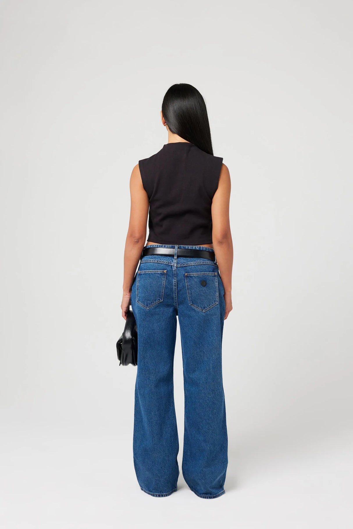Abrand Jeans 95 Mid Baggy Petite Jeans - Bella