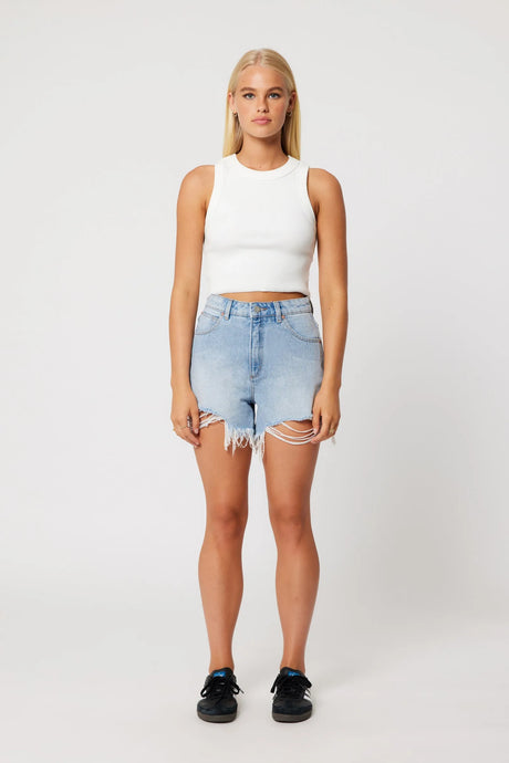 Abrand Womens Venice Short - Cindy Rip