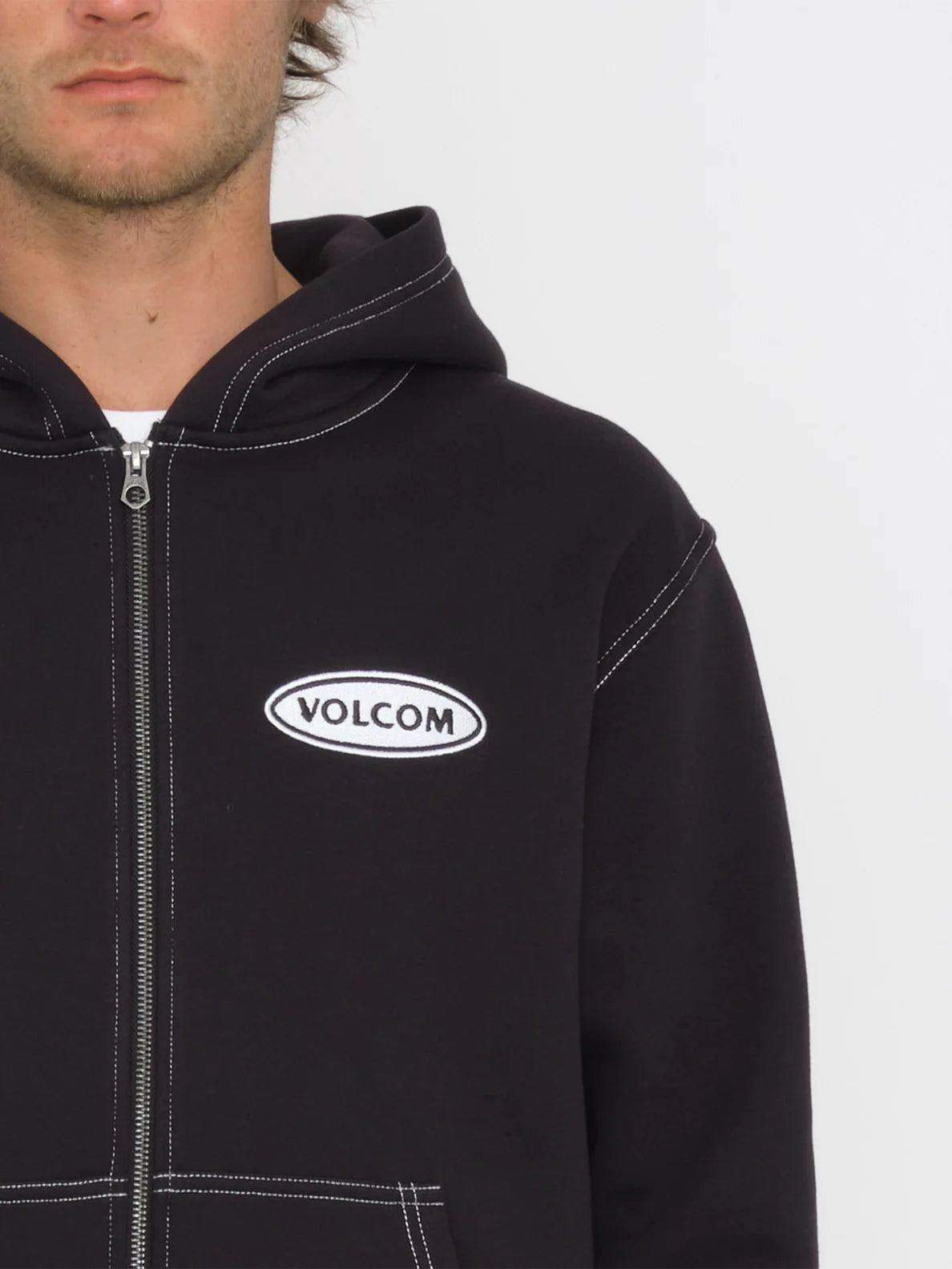 Volcom Mens Workard Zip Hoodie
