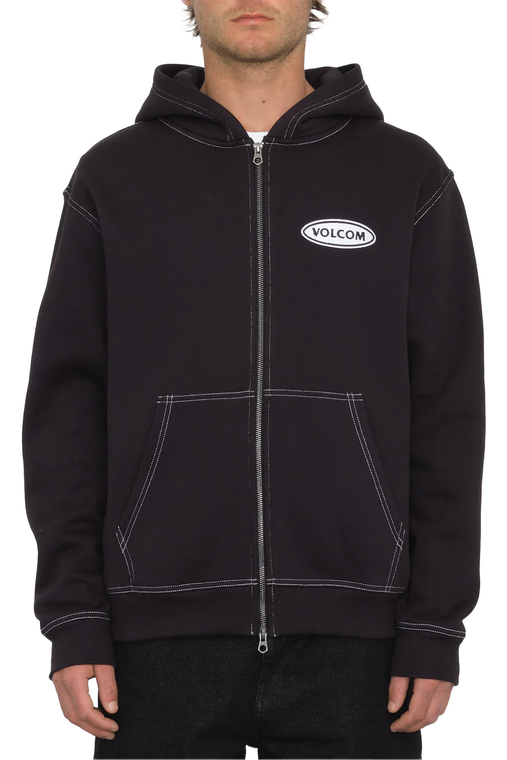 Volcom Mens Workard Zip Hoodie