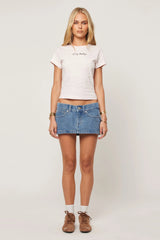 Abrand Jeans 00 Super Low Mini Skirt