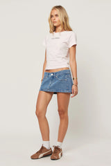 Abrand Jeans 00 Super Low Mini Skirt