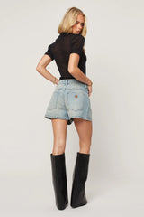 Abrand Jeans 95 Mid Baggy Short