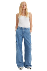 Levi's Womens Baggy Cargo Jeans