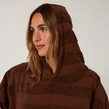 Ocean & Earth Ladies Layz Hooded Poncho