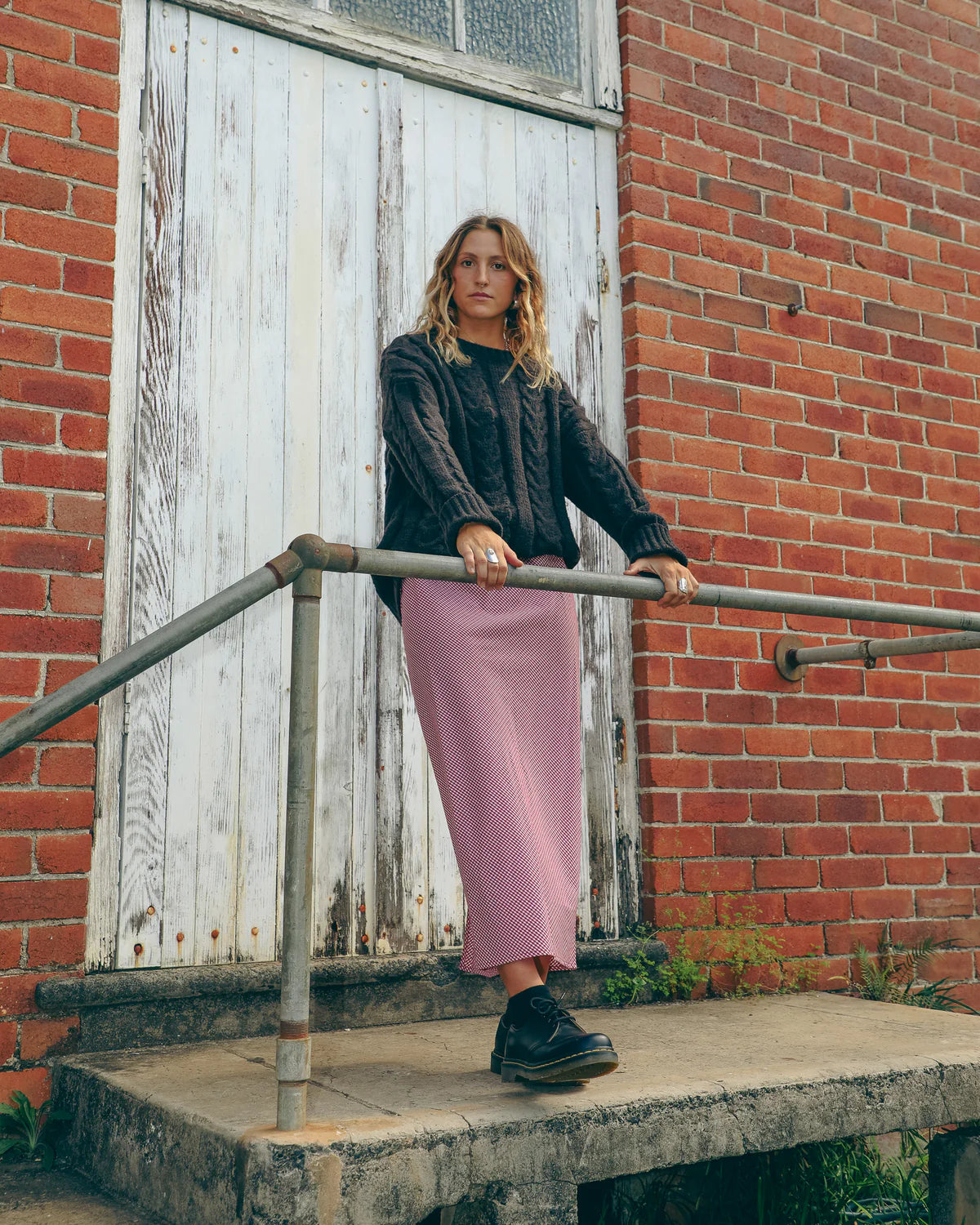 Volcom Womens Cable Cover Crew Neck