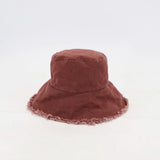 Salty Shadows Frayed Edge Bucket Hat