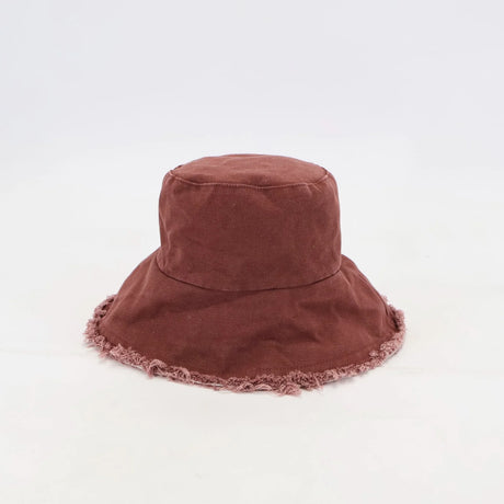 Salty Shadows Frayed Edge Bucket Hat